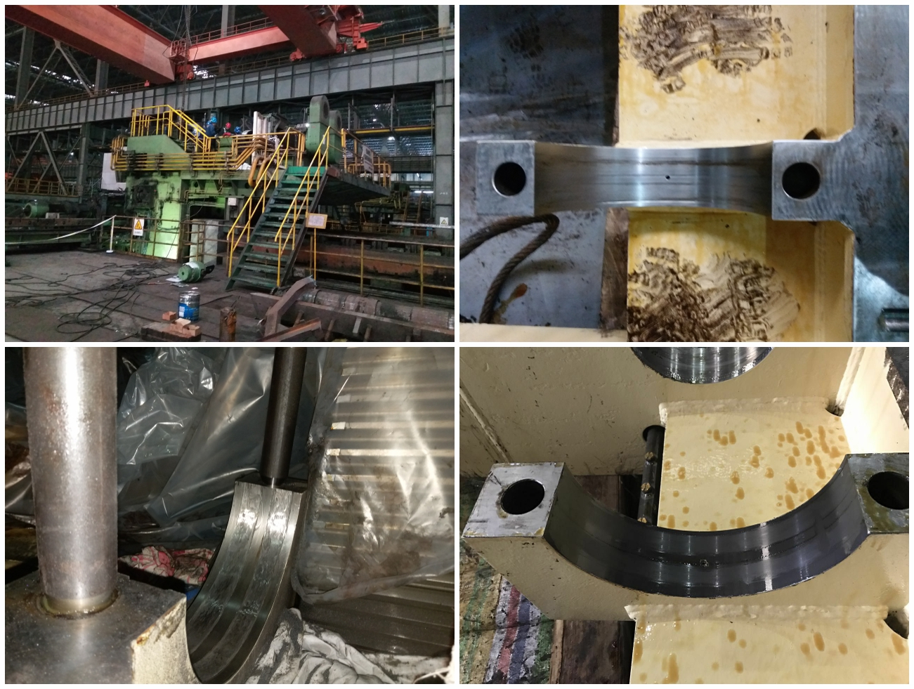 定尺剪轴孔磨损现场修复