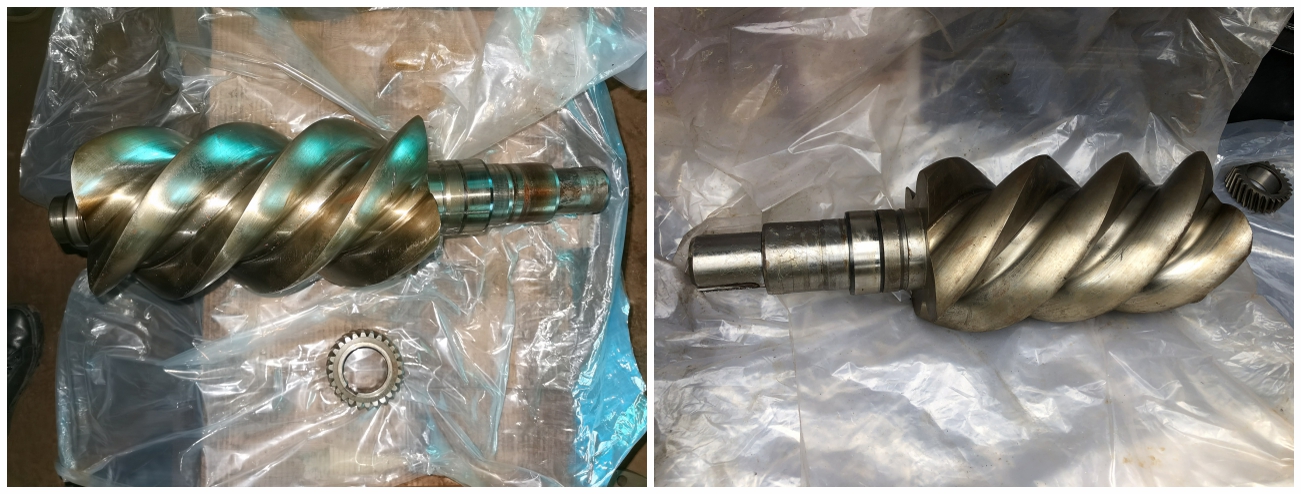 螺杆压缩机转子磨损修复