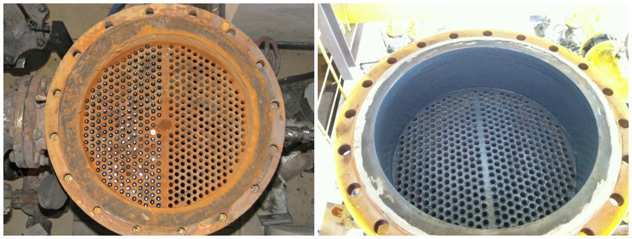 冷油器腐蚀修复