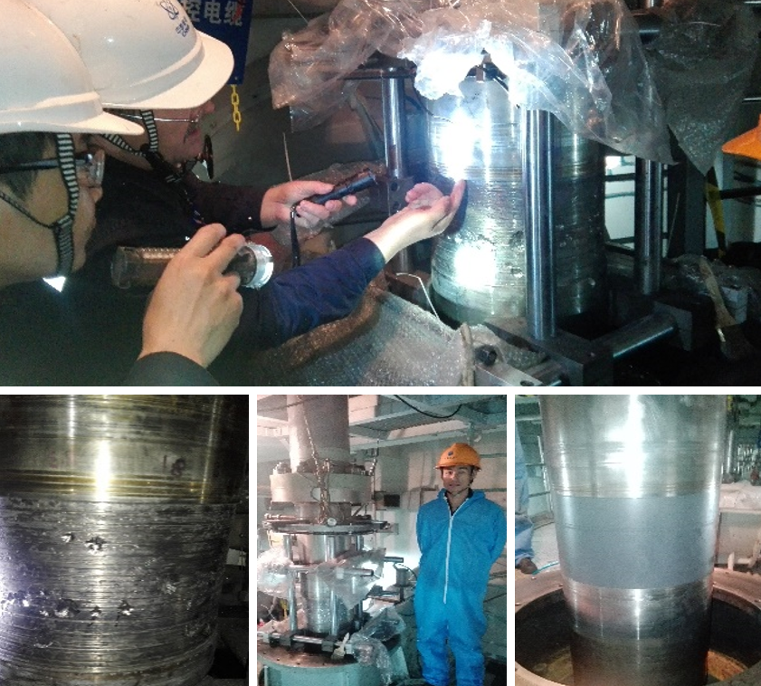 核电循环泵主轴磨损修复