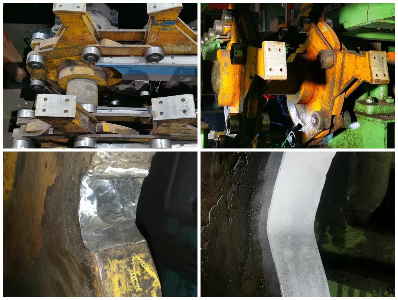 运输链牙盘磨损修复