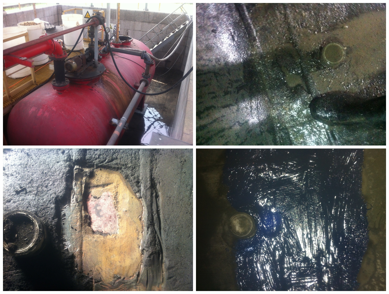 盐酸储罐腐蚀修复